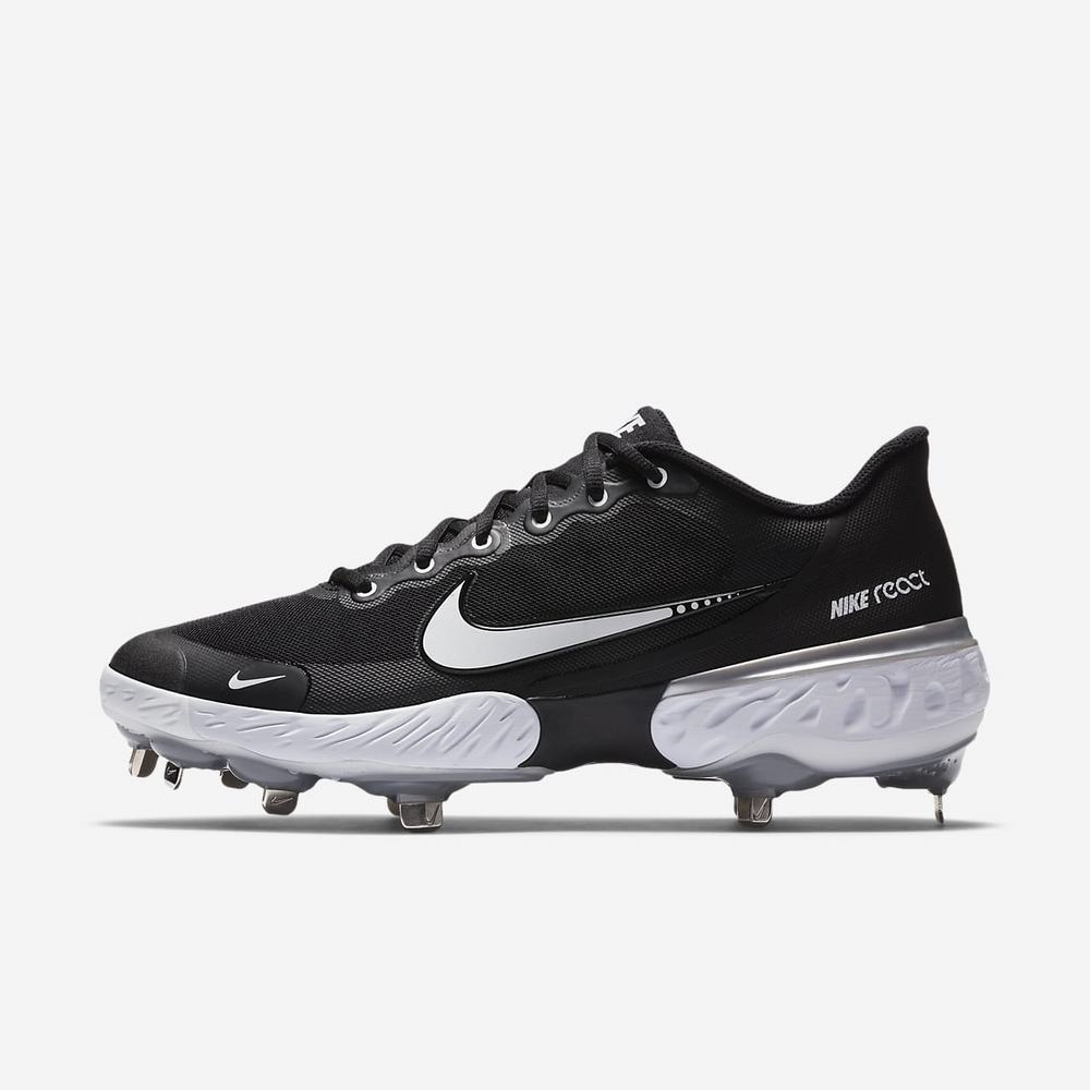 Crampon Baseball Nike Alpha Huarache Elite 3 Low Noir 4185-693 Black/Light Solar Flare Heather/White Homme | JJQ-89639816